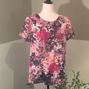 ANN TAYLOR Floral Blouse